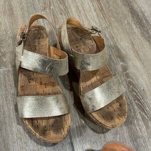Wedge cork sandal